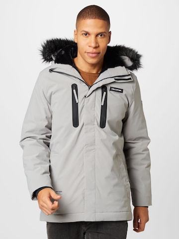 Parka invernale di HOLLISTER in grigio: frontale