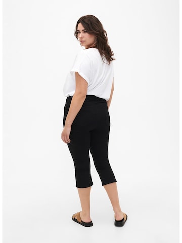 Slimfit Jeans de la Zizzi pe negru