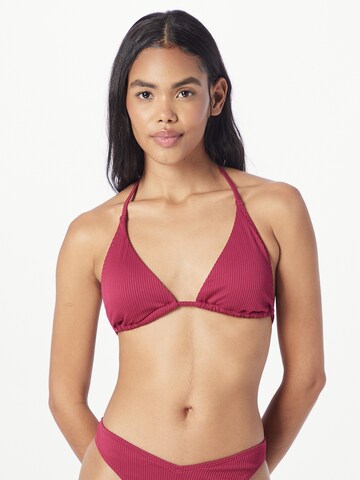 HOLLISTER Bikini top 'EMEA' in Pink: front