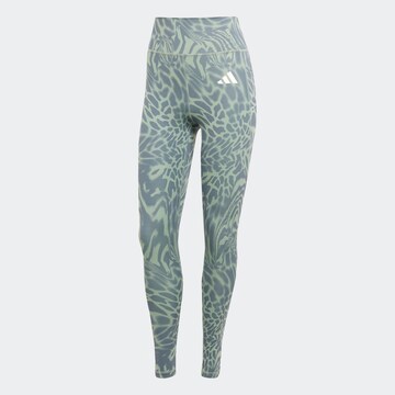 ADIDAS PERFORMANCE Спортивные штаны 'Optime Essentials' в Зеленый: спереди