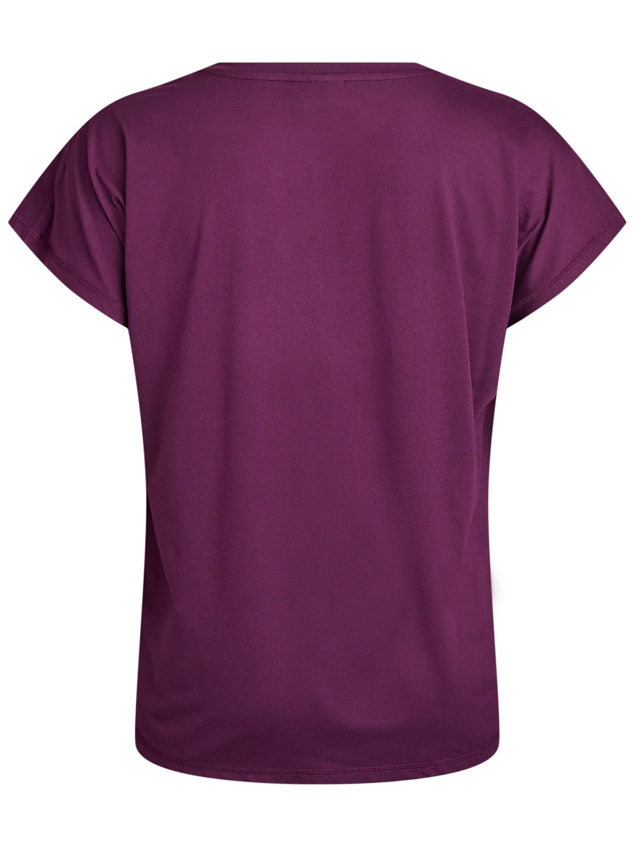 Zizzi Tričko 'Abasic' – fialová