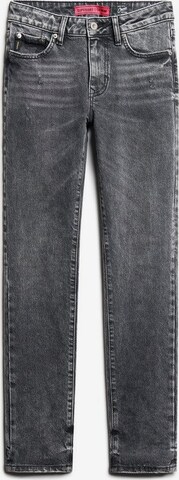 Superdry Slimfit Jeans in Grijs: voorkant