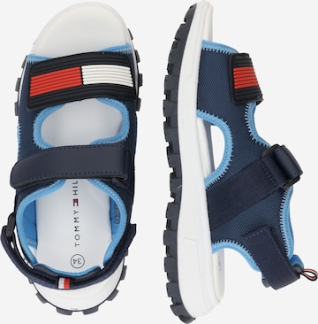 TOMMY HILFIGER Sandale in Blau