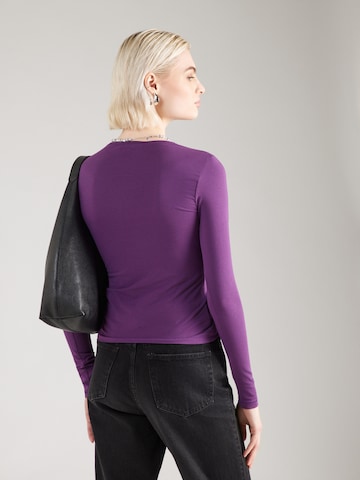 T-shirt WEEKDAY en violet