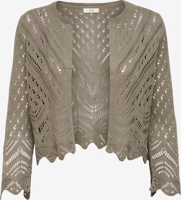 JDY Knit Cardigan 'JDYSUN' in Brown: front