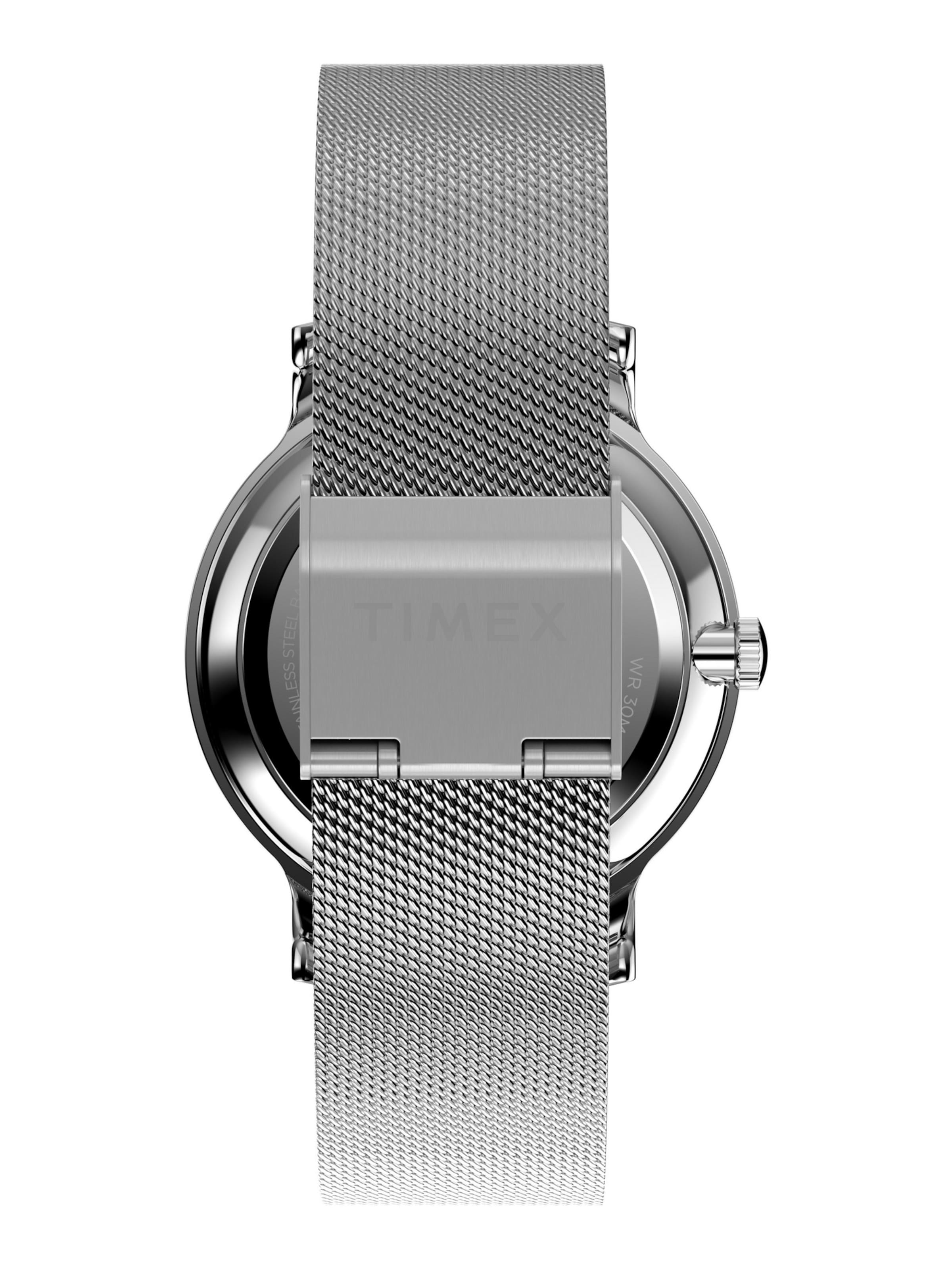 TIMEX Analoguhr 'Transcend' in Silber