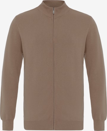 Vestes en maille Anou Anou en beige : devant
