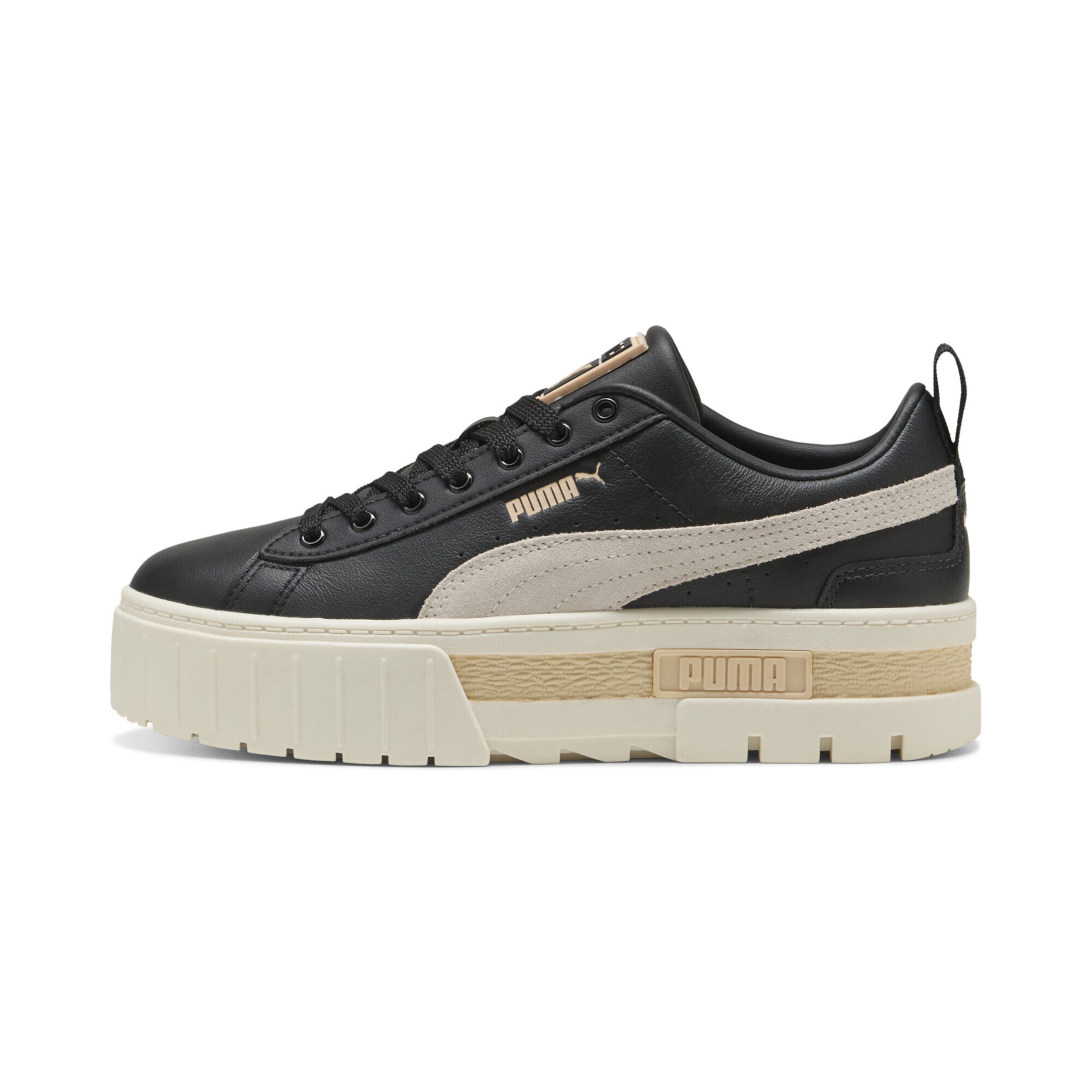 PUMA Platform trainers 'Mayze' in Black: front