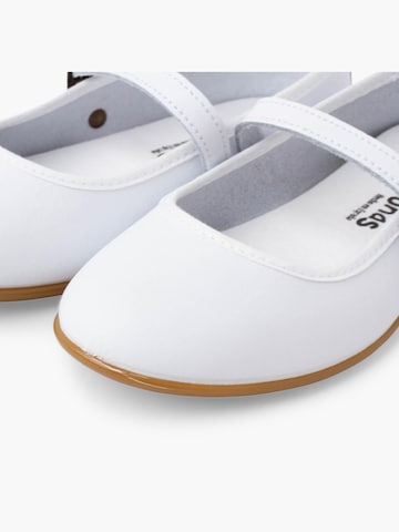 Ballerines Pisamonas en blanc