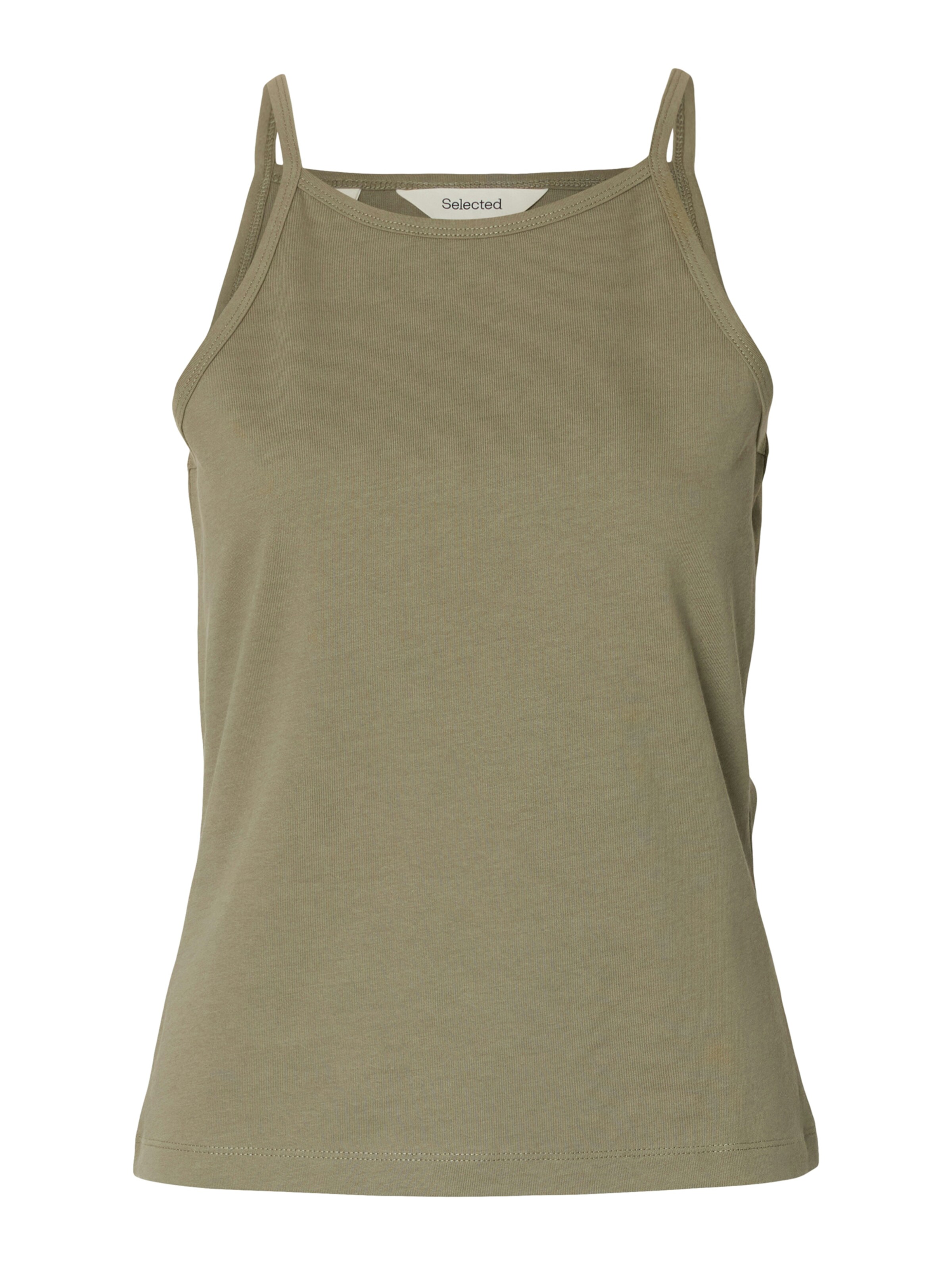 SELECTED FEMME Top 'SLFELFRIDA' | zelena barva: sprednja stran