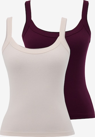 Top ' IVY ' di WESTMARK LONDON in beige: frontale