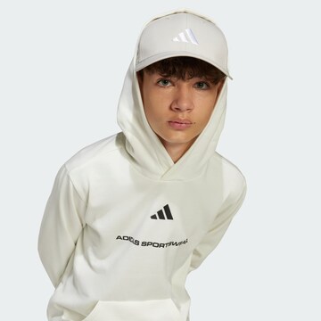 ADIDAS SPORTSWEAR Sports sweatshirt 'Slogan' in White