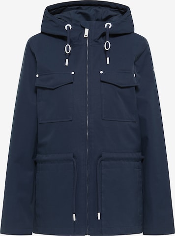 DreiMaster Maritim Weatherproof jacket in Blue: front