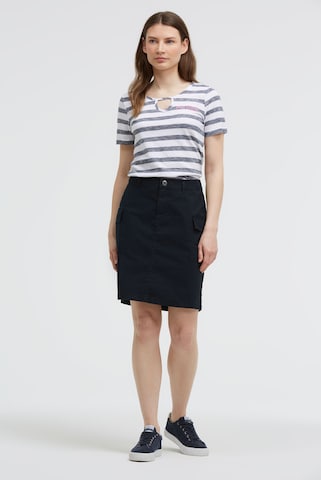 Soccx Basic Rock im Cargo-Stil in Blau