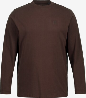 T-Shirt JP1880 en marron : devant