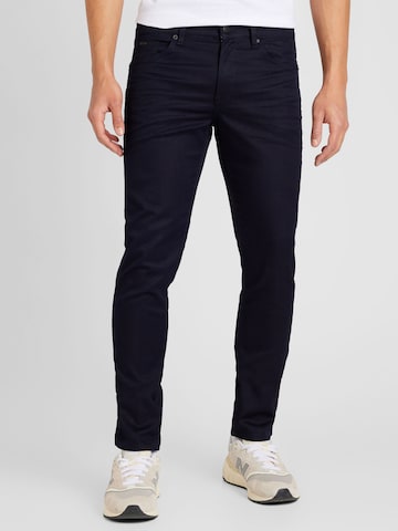 Regular Jean 'Delaware3' BOSS Black en bleu : devant