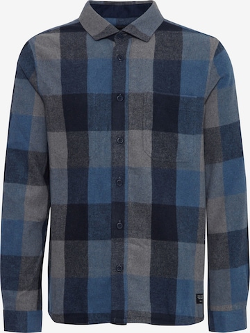 INDICODE JEANS Regular fit Button Up Shirt 'Valmer' in Blue: front