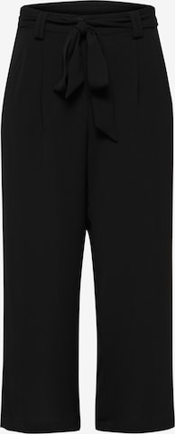 ONLY Wide leg Pleat-front trousers 'Winner' in Black: front