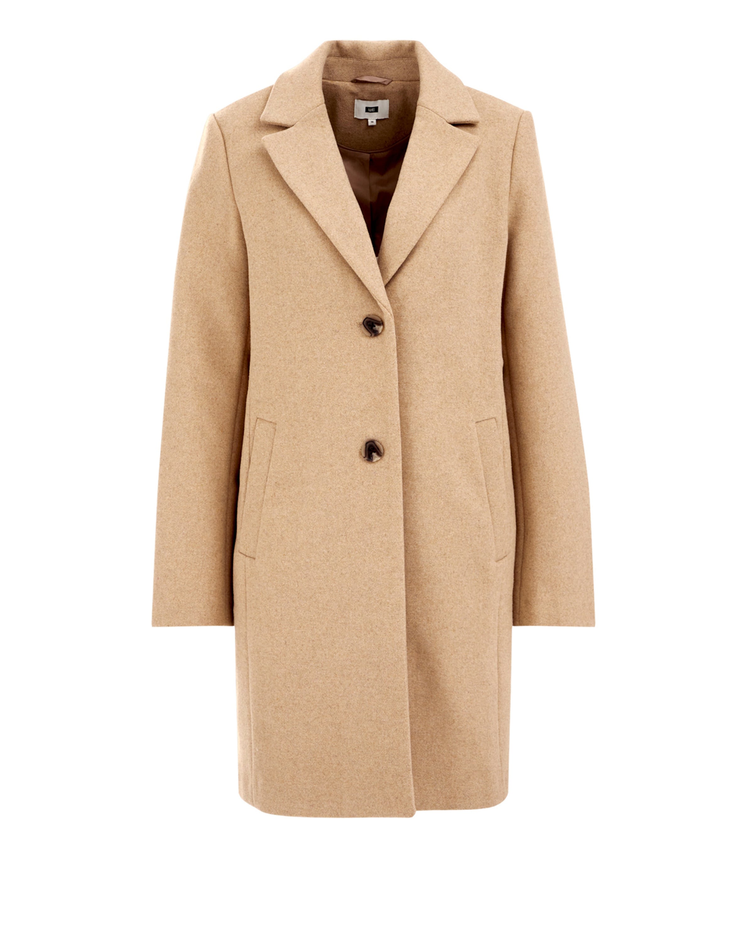 Cappotto di mezza stagione di WE Fashion in beige: frontale