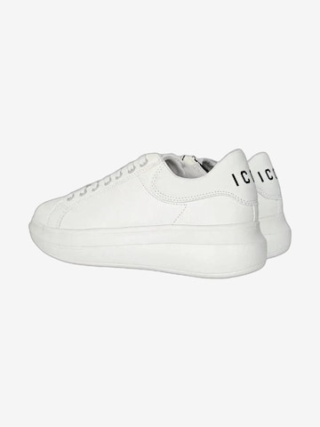 ICON - Zapatos con cordón en blanco