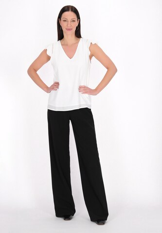 usha BLACK LABEL Блузка 'Fashion Look' в Белый