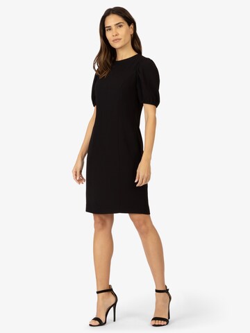 APART Kleid aus einer leicht körnigen Ware in Schwarz: predná strana