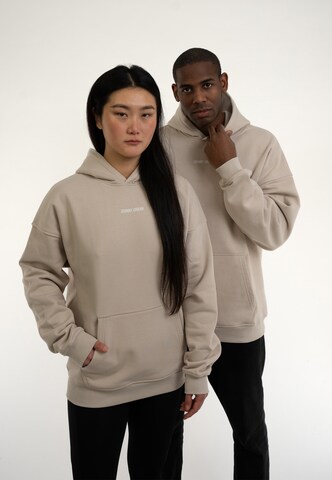 Johnny Urban Sweatshirt 'Cody Oversized' in Beige: front