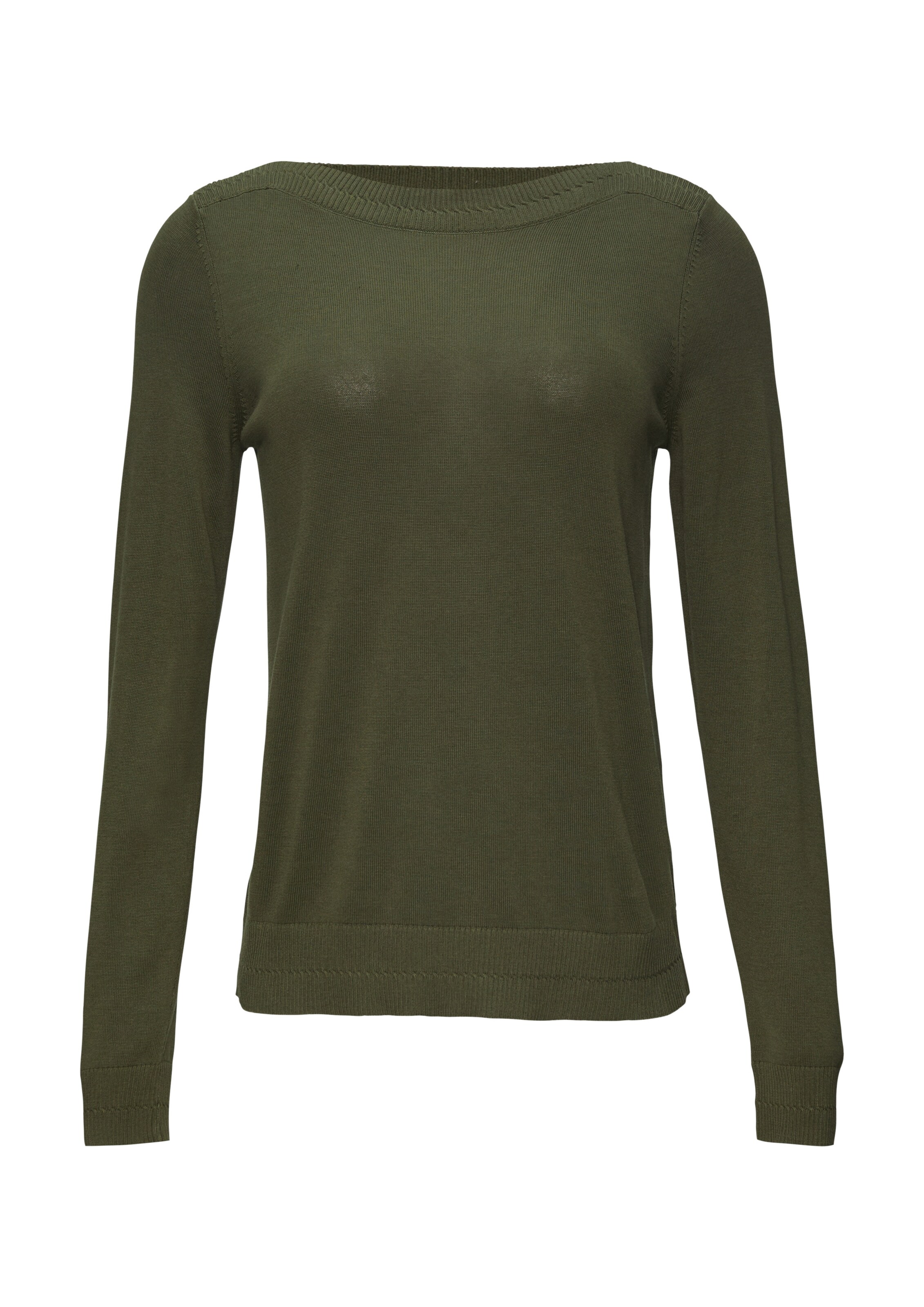 s.Oliver Pullover in Grün: Vorderseite