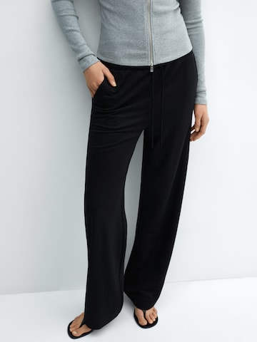 MANGO Loosefit Broek 'CINTITA' in Zwart