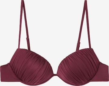 CALZEDONIA Bikini Top in Purple: front