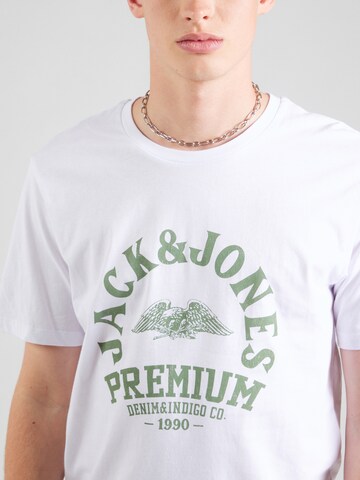 Jack & Jones Premium Μπλουζάκι 'JPRBLUROBAR' σε λευκό