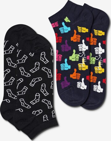 Chaussure basse Happy Socks en noir : devant