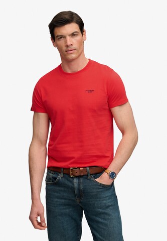 Superdry & Co Shirt 'Essential' in Rood: voorkant