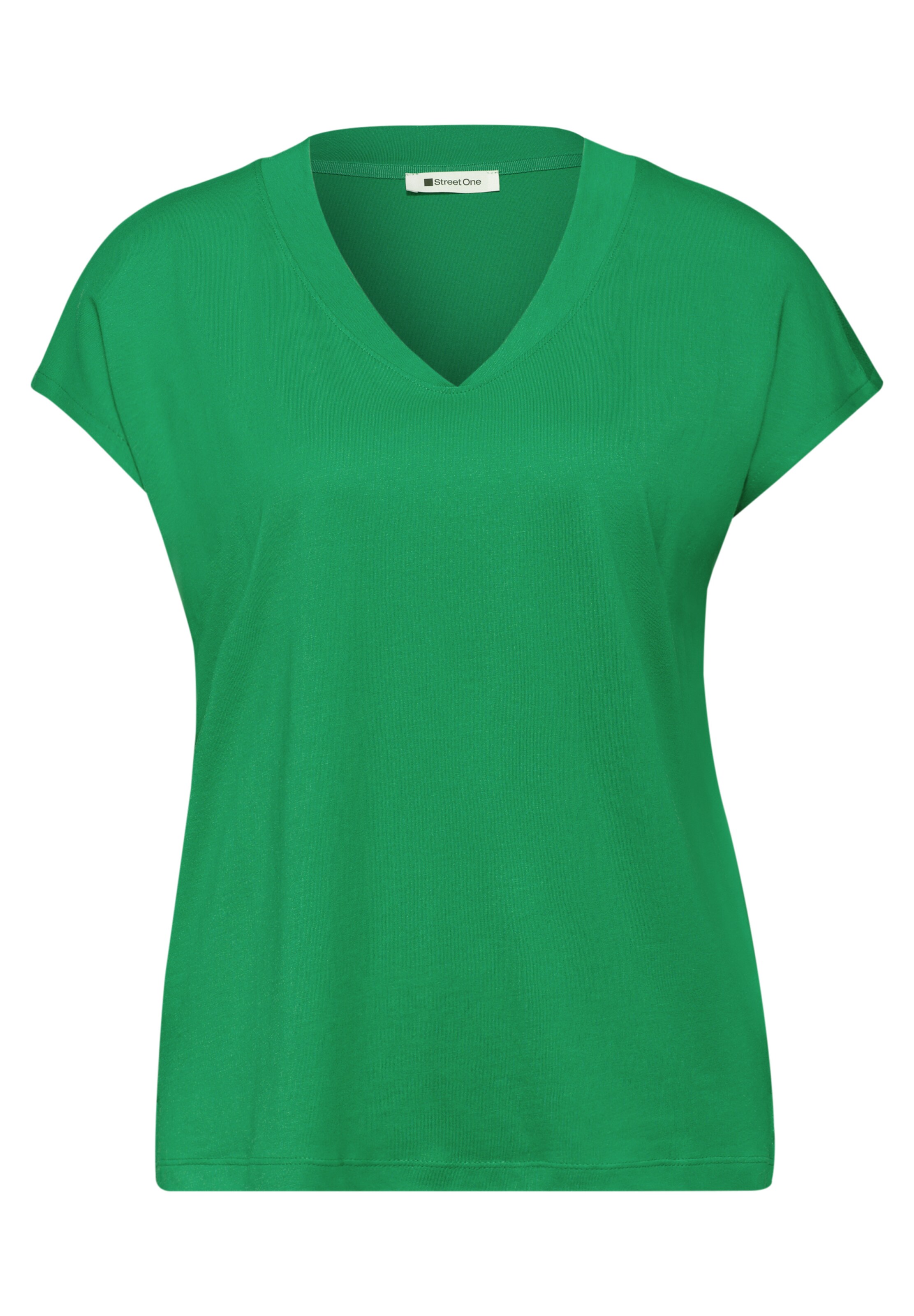 STREET ONE Shirt in Green: front