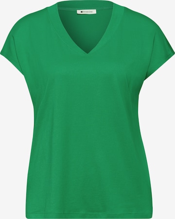 STREET ONE Shirt in Green: front