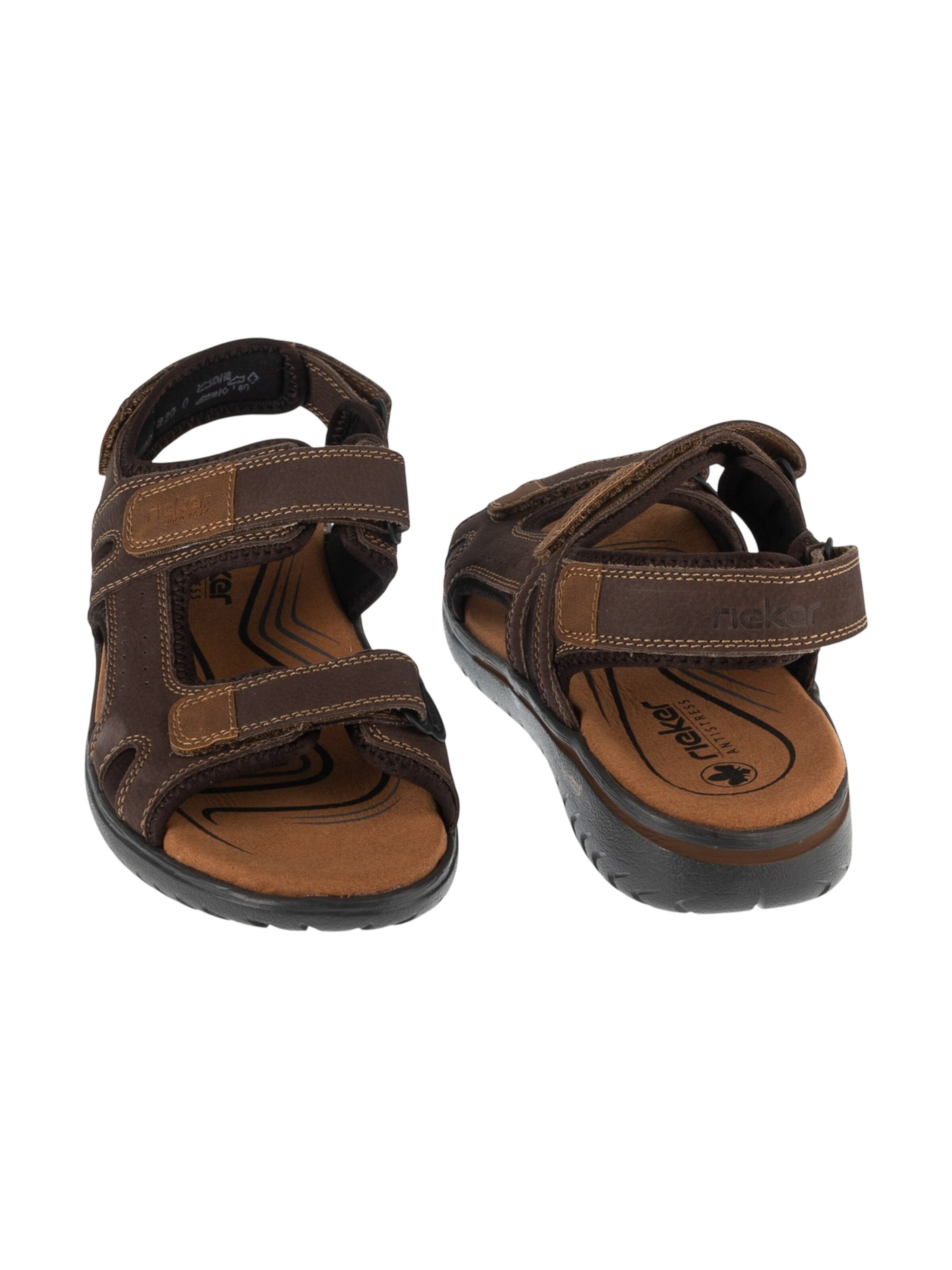 Rieker Hiking Sandals in Brown