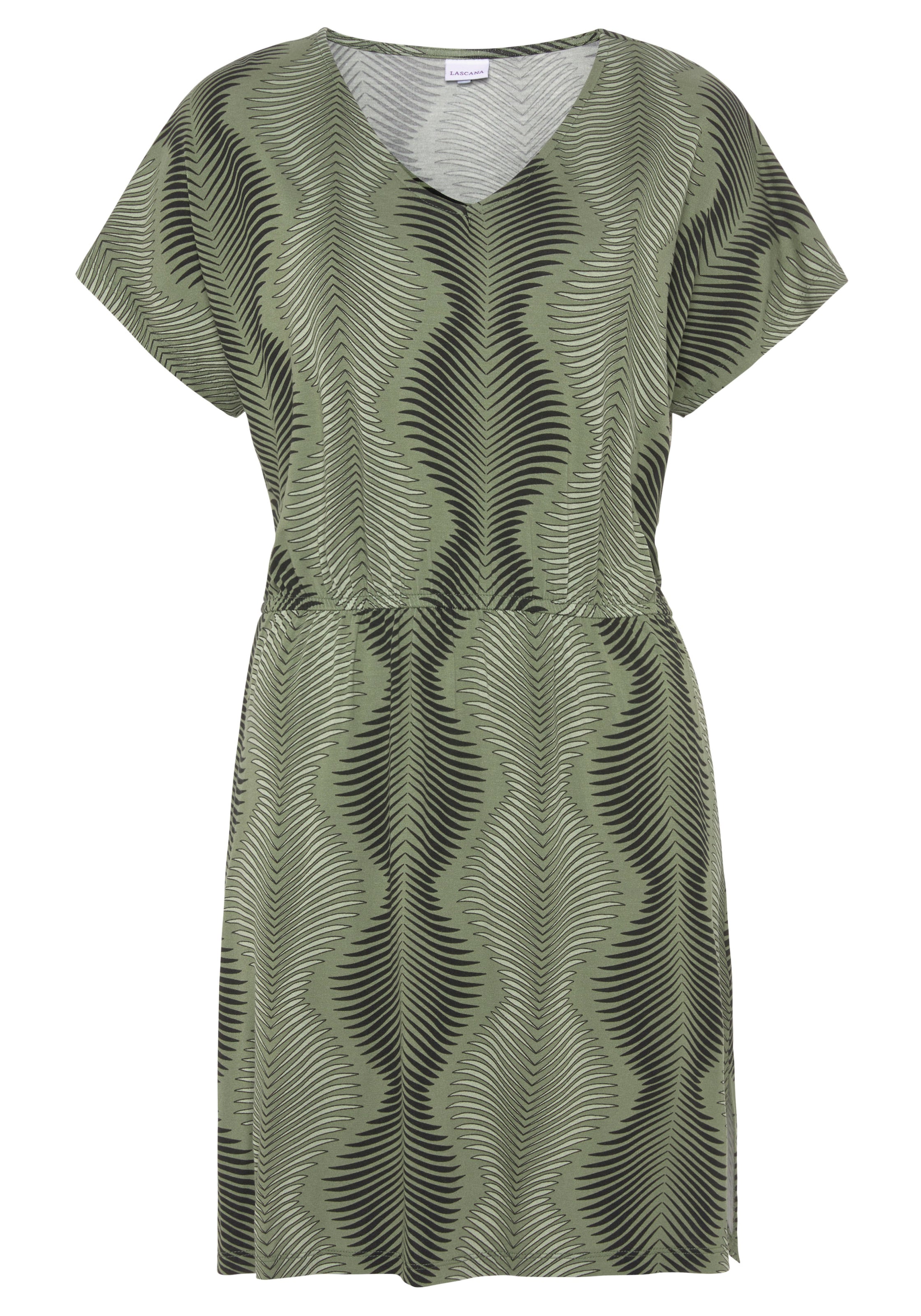 Cămăşi de noapte de la LASCANA pe verde: față