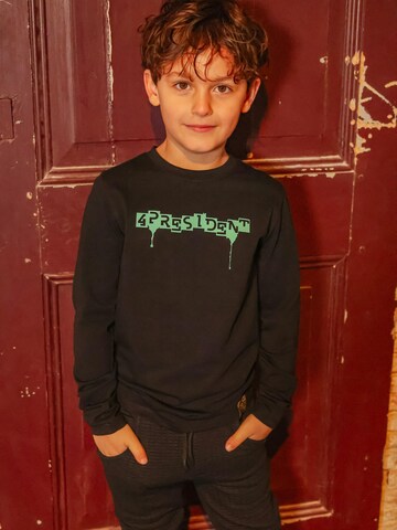 4PRESIDENT Shirt 'Alan' in Black