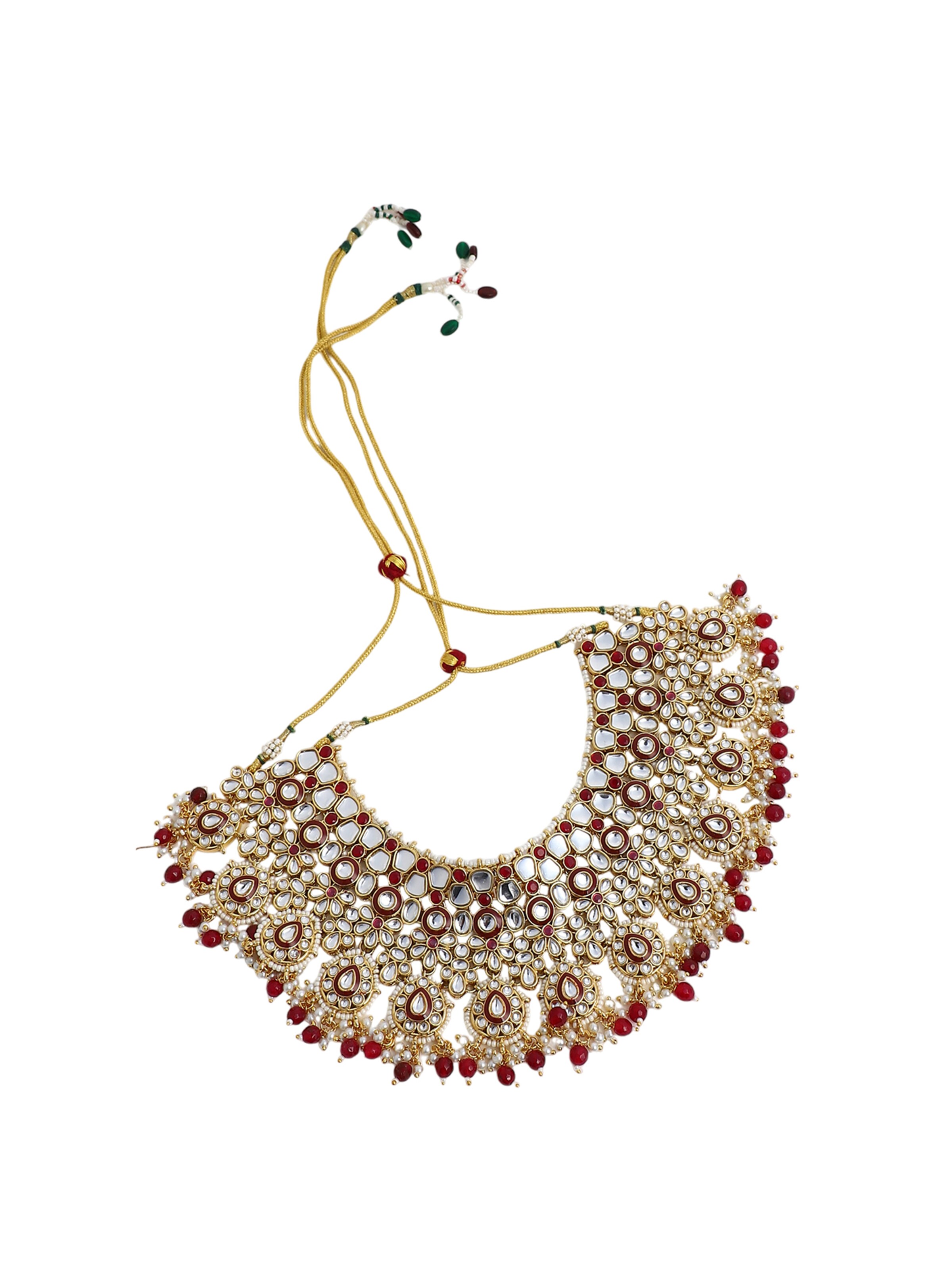 SOHI - Conjunto de joyería 'Sudarshan' en oro