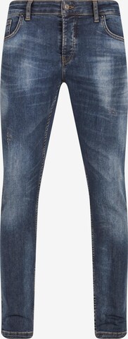 2Y Premium Skinny Jeans in Blauw: voorkant