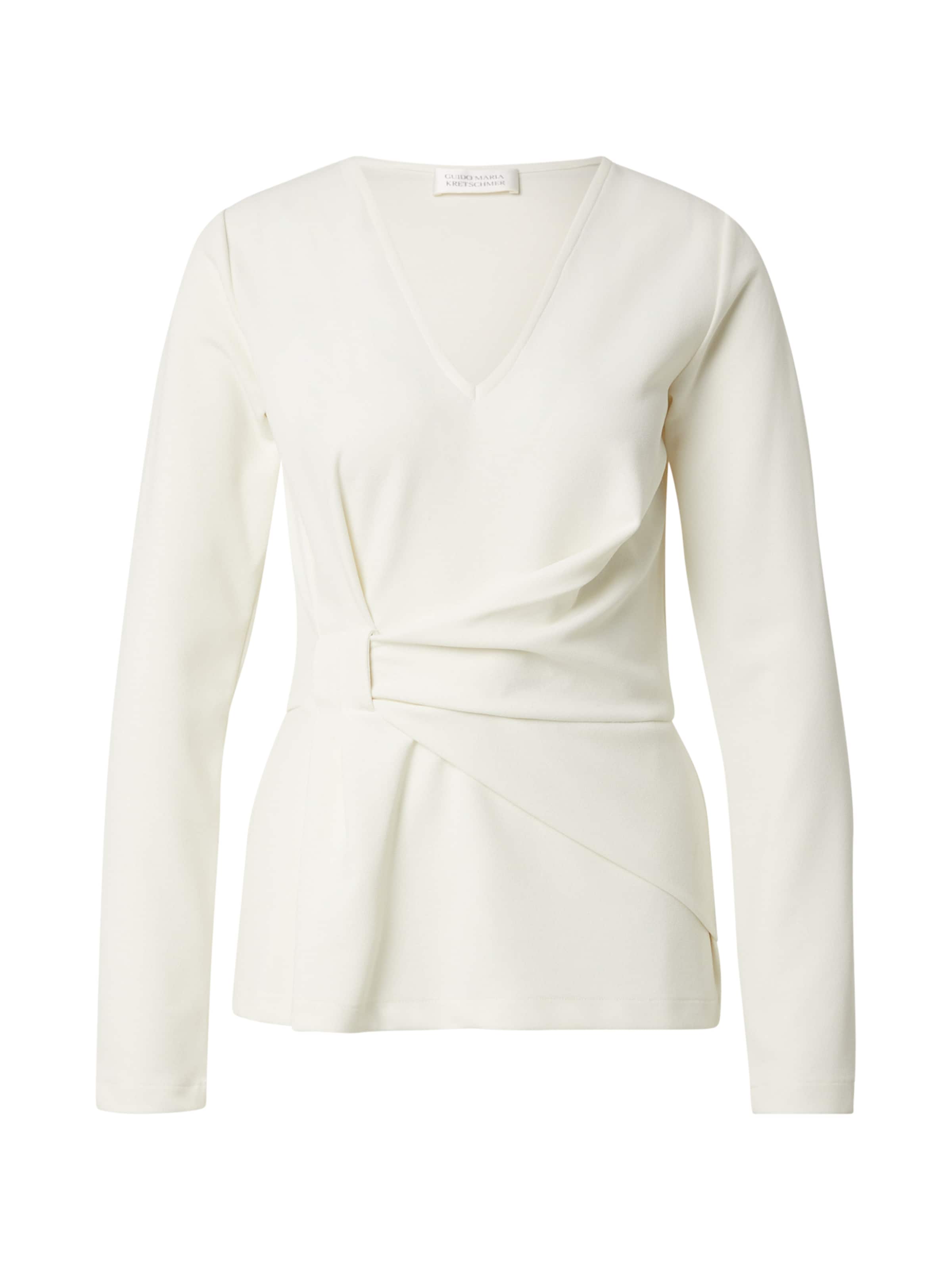 Guido Maria Kretschmer Women Футболка 'Rachel' в Белый: спереди