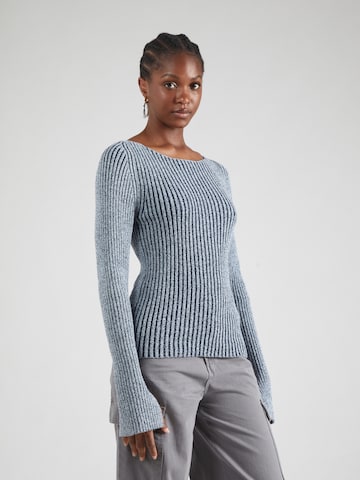 WEEKDAY Sweater 'Lex' in Blue: front