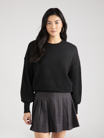 Pull-over 'HAZEL' ONLY en noir : devant