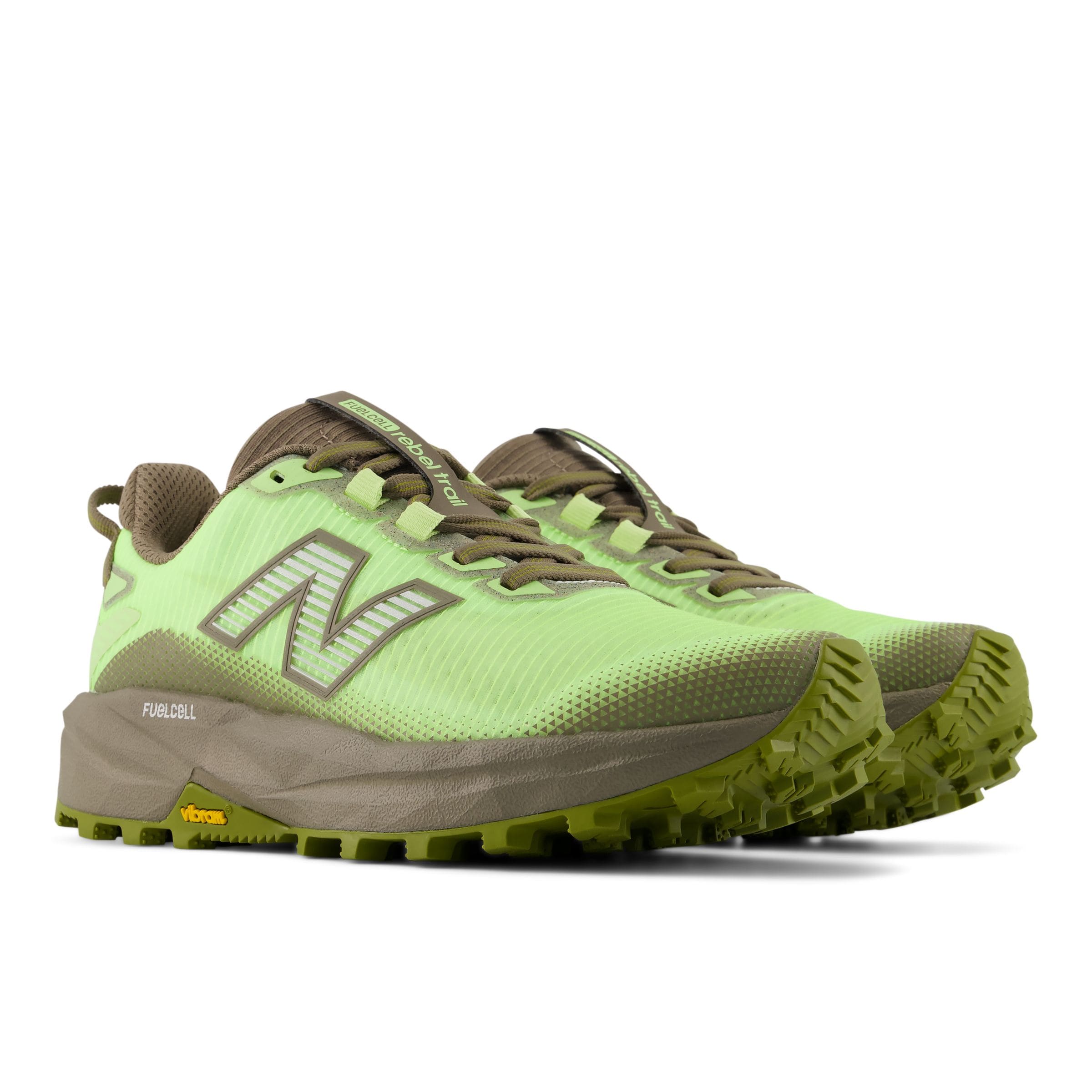 Chaussure de course 'Rebel Trail' new balance en vert