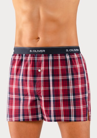 s.Oliver Boxer shorts in Blue: front