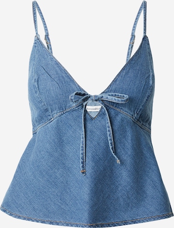 Abercrombie & Fitch Toppi 'BELLA' värissä sininen: etupuoli