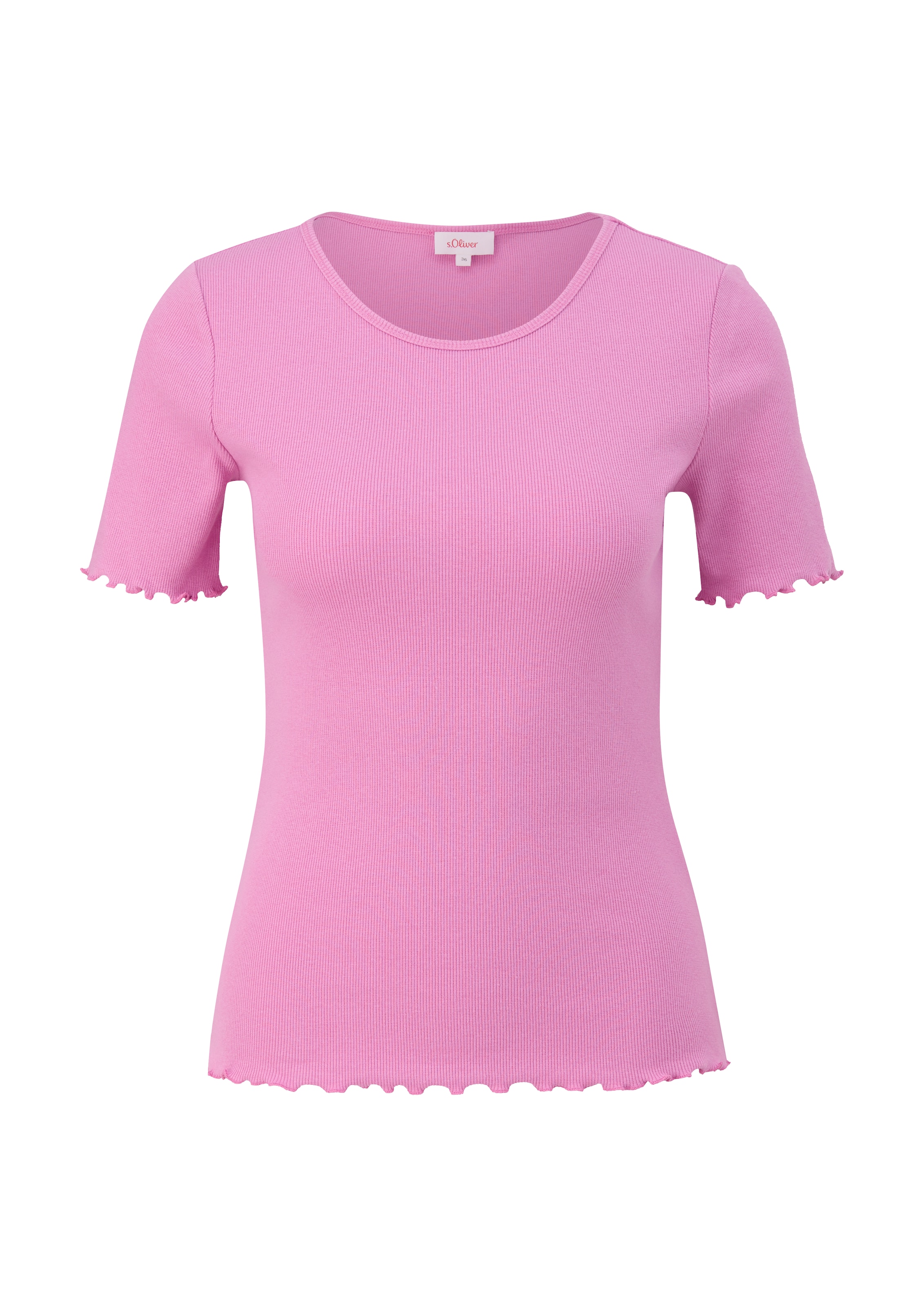 T-shirt s.Oliver en rose : devant