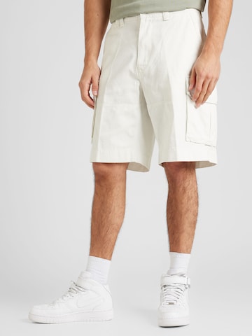 Loosefit Pantalon cargo 'GELLAR' Polo Ralph Lauren en blanc : devant