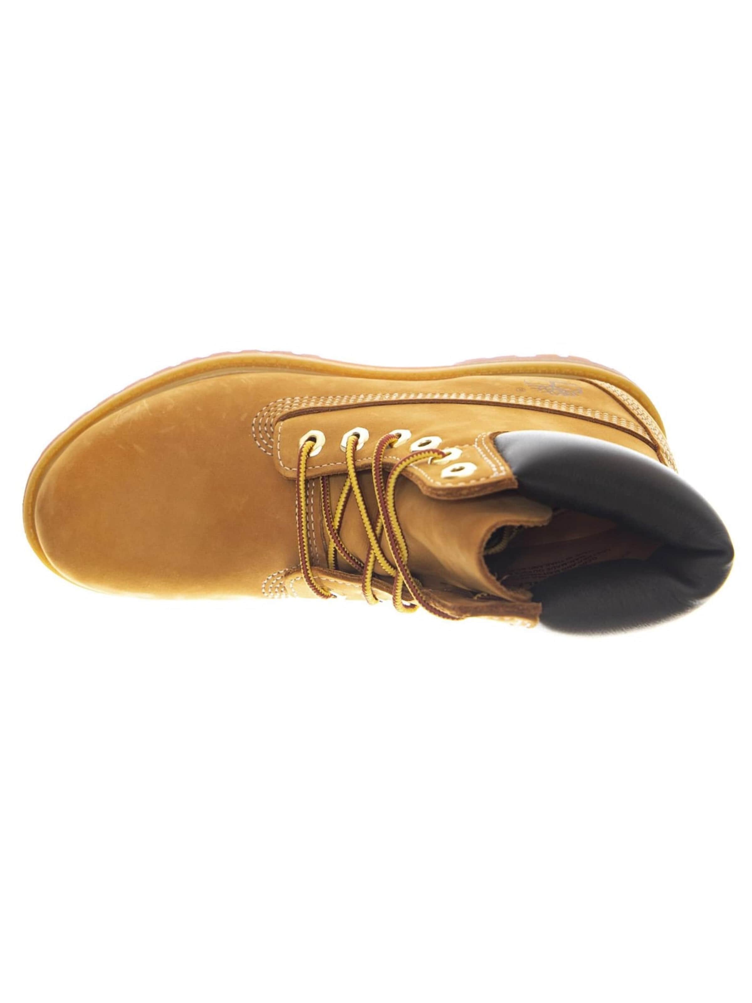 Bottes 'Premium 6 Inch Lace Up Waterproof Boot -- Women's Wheat' TIMBERLAND en marron