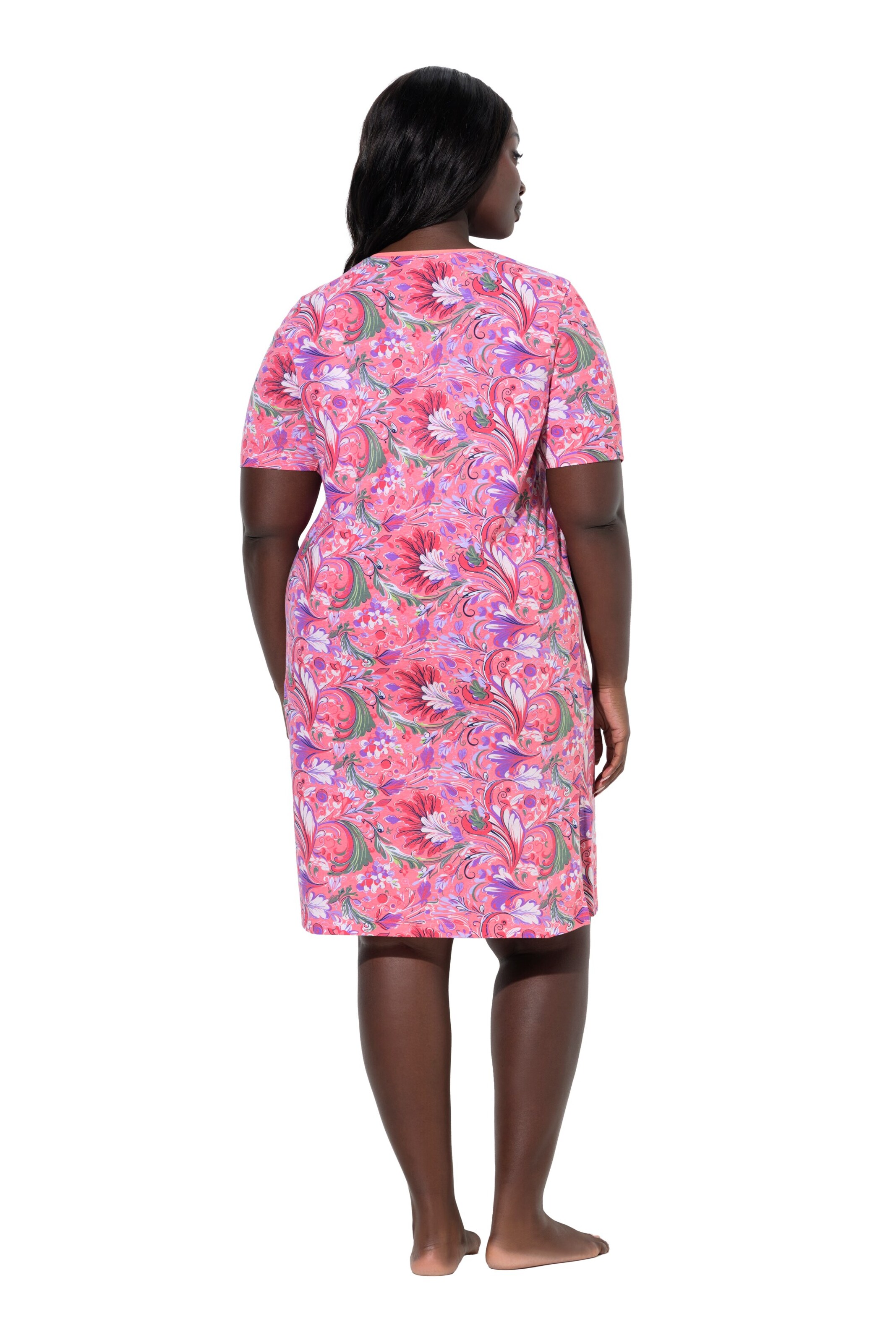 Ulla Popken Nightgown in Pink